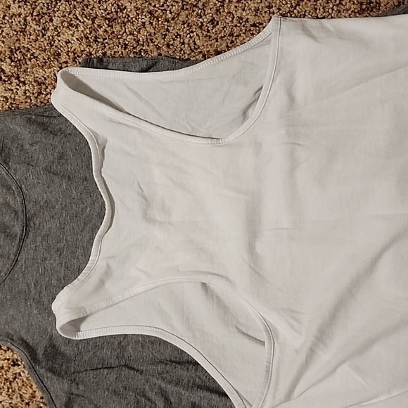 Belle Sky Maternity Razor Back Shirts Set of Three - Picture 3 of 3